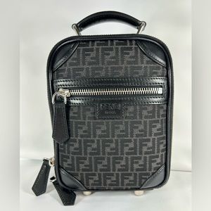 Fendi monogram mini travel bag